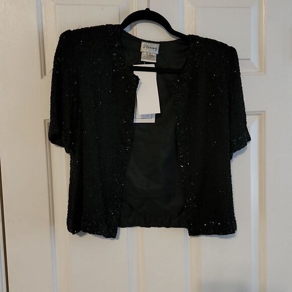 Stenay Jackets & Blazers - Vintage Stenay beaded jacket small